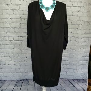Vince sweater dress or tunic dolman sleeves. Sz L.
